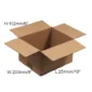 25 x Single Wall Cardboard Box - 254 x 203 x 152mm (10 x 8 x 6”)