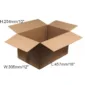 25 x Single Wall Cardboard Box - 457 x 305 x 254mm (18 x 12 x 10”)