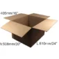 15 x Double Wall Cardboard Box - 610 x 508 x 406 / 229 / 152 mm (24 x 20 x 16 / 09 / 06”)