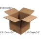 15 x Double Wall Cardboard Box - 610 x 610 x 610mm (24 x 24 x 24”)