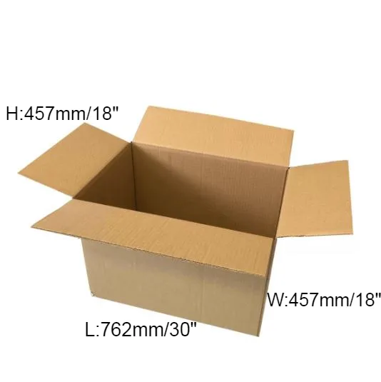 15 x Double Wall Cardboard Box – 762 x 457 x 457mm (30 x 18 x 18”)