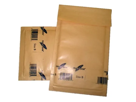 200 x Bubble Envelopes – 120 x 215mm ( Size B Gold )