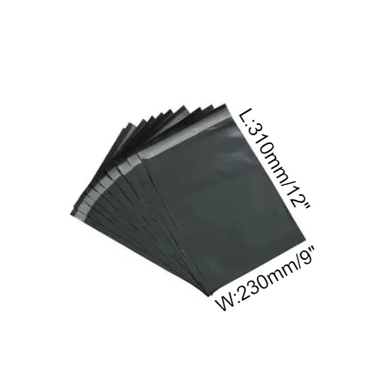 1000 x Grey Mailing Bags – 230 x 310mm ( 9 x 12″ )