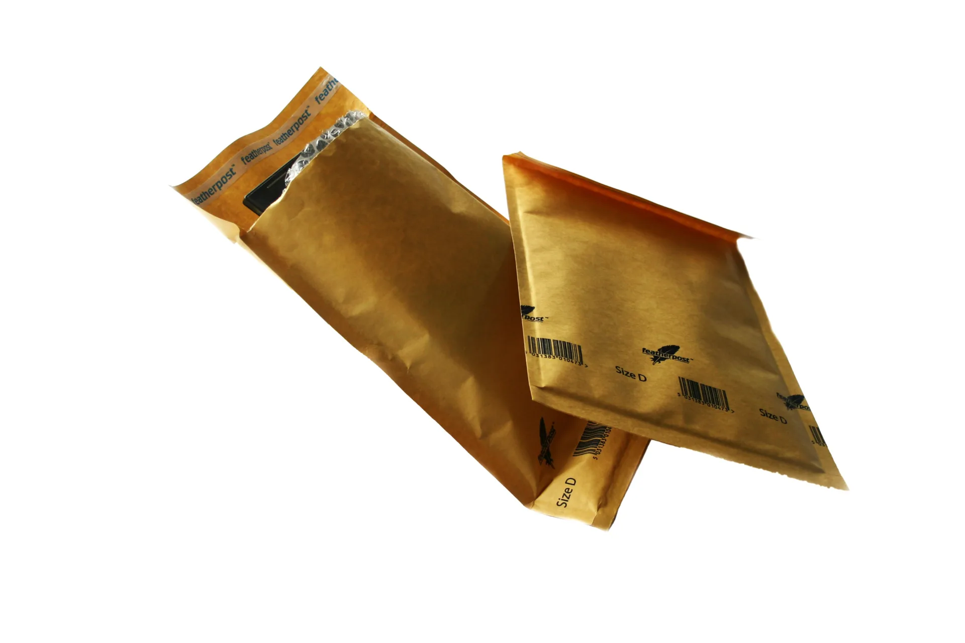 100 x Bubble Envelopes – 180 x 265mm ( Size D Gold )