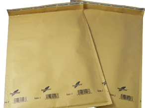 50 x Bubble Envelopes – 300 x 445mm ( Size J Gold )