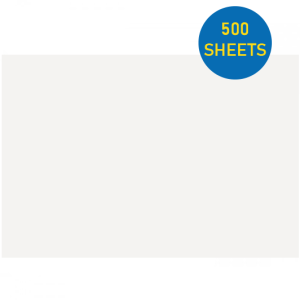500mm x 750mm – White Tissue Paper