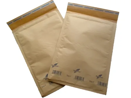 100 x Bubble Envelopes – 230 x 340mm ( Size F Gold )