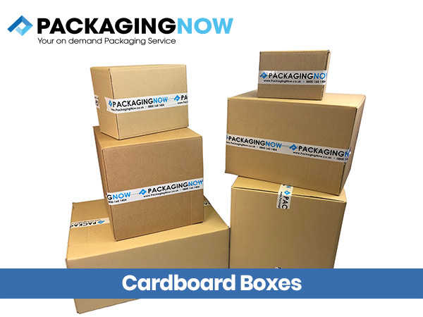 cardboard boxes