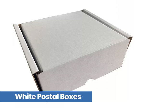 White Postal Boxes