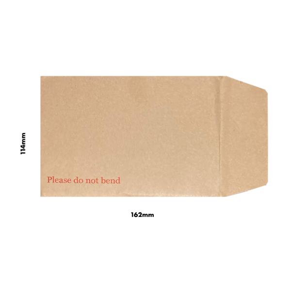 250 x C6 Board Backed Envelope1 - 162mm x 114mm