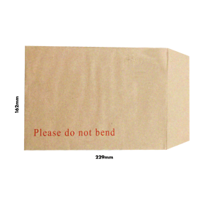 125 x C5 Board Backed Envelope – 229mm x 162mm