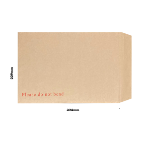 125 x C4 Board Backed Envelope – 324mm x 229mm