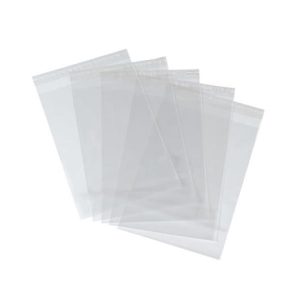 1000 x Clear Polythene Bags 7 x 12 Inches