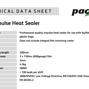 300mm Single Bar Heat Sealer