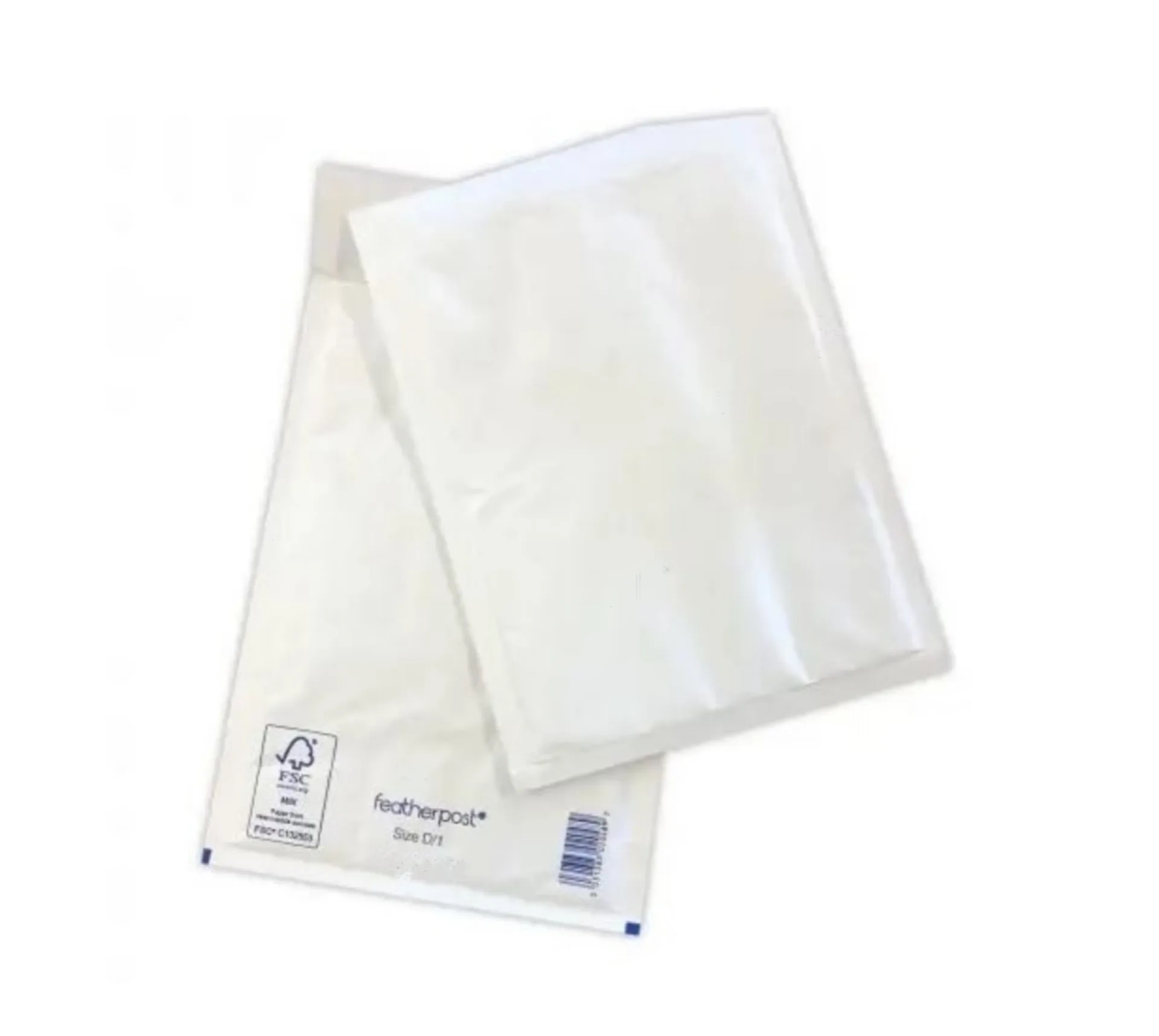 100 x Bubble Envelopes – 180 x 265mm ( Size D White )
