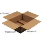 15 x Double Wall Cardboard Box - 305 x 229 x 52mm (12 x 9 x 2”)
