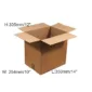 15 x Double Wall Cardboard Box - 355 x 260 x 305 mm (14 x 10 x 12”)