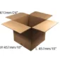15 x Double Wall Cardboard Box - 457 x 457 x 610mm (18 x 18 x 24”)
