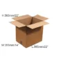 15 x Double Wall Cardboard Box - 565 x 355 x 565 mm (22 x 14 x 22”)