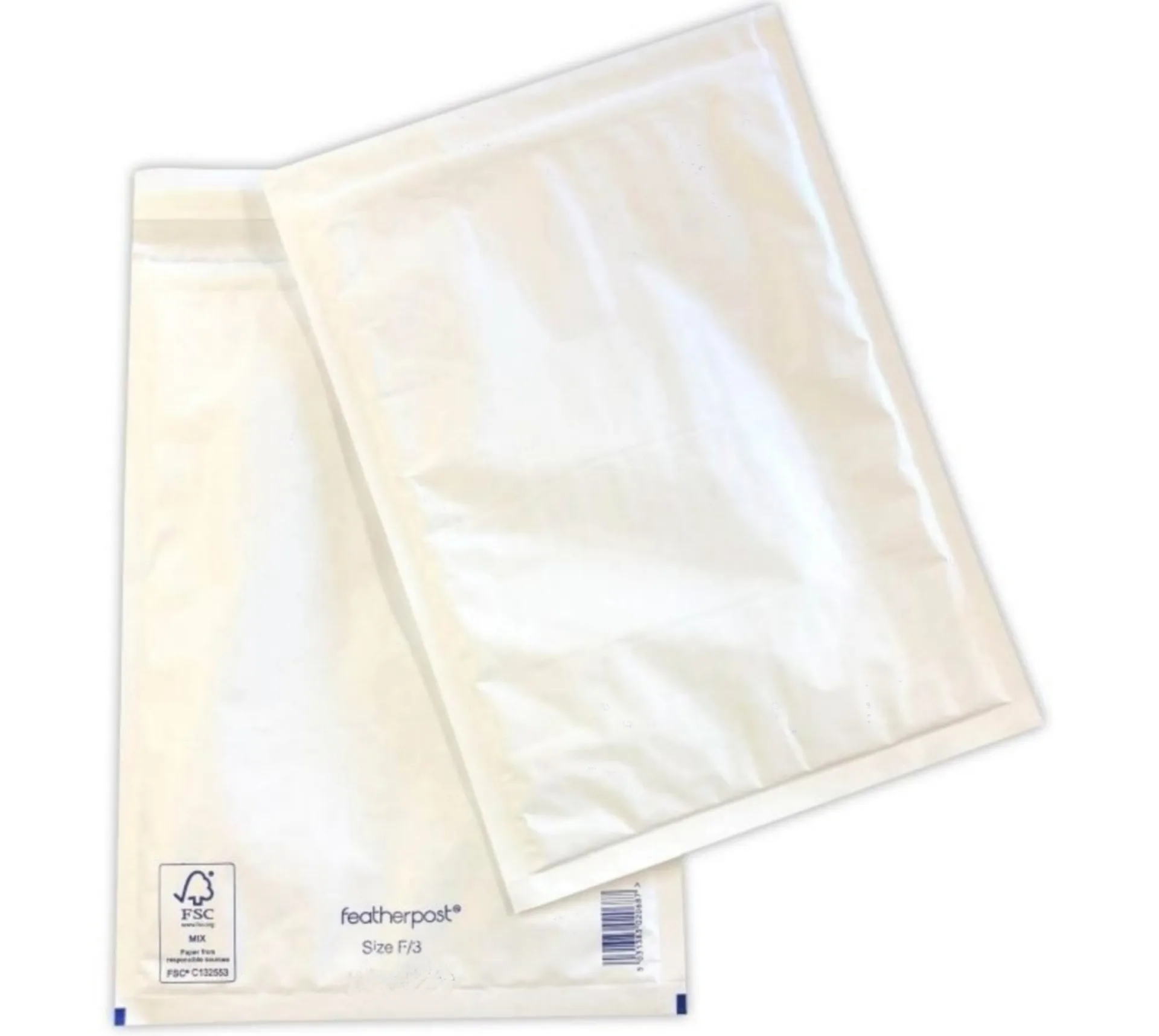100 x Bubble Envelopes – 230 x 340mm ( Size F White )