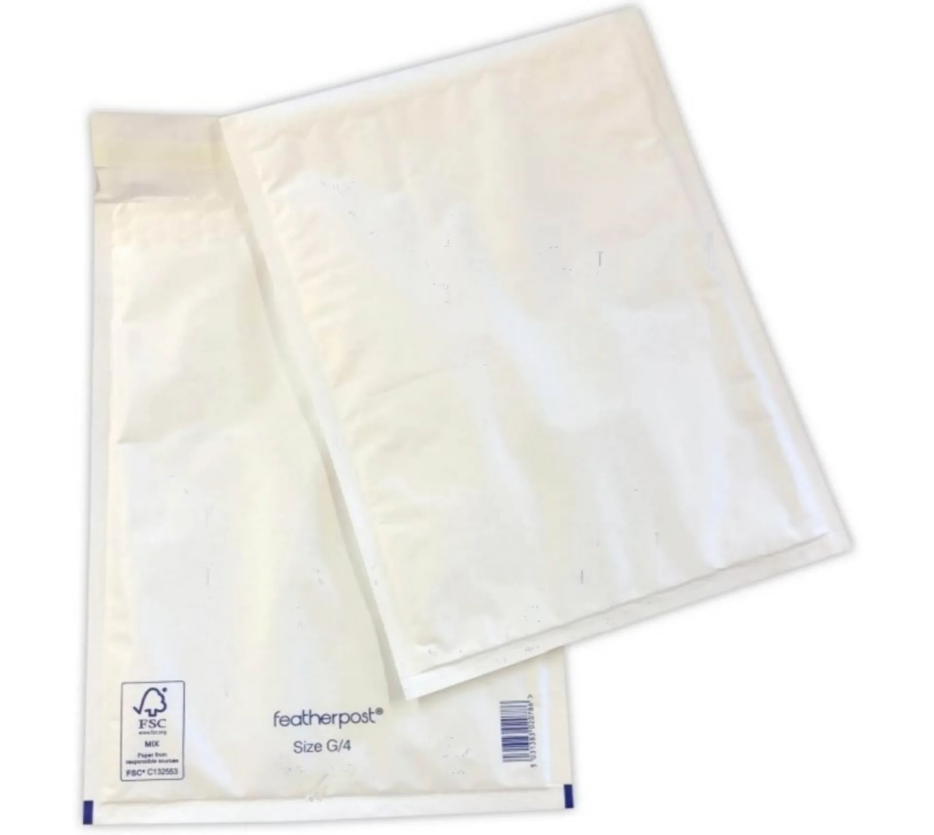 100 x Bubble Envelopes – 240 x 340mm ( Size G White )