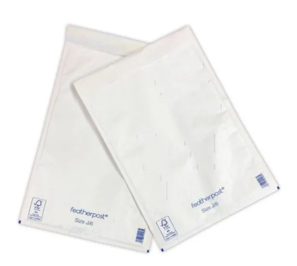 50 x Bubble Envelopes - 300 x 445mm ( Size J White )