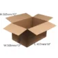 25 x Single Wall Cardboard Box - 457 x 305 x 305mm (18 x 12 x 12”)