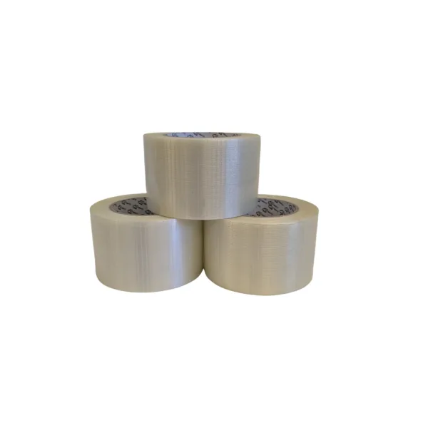 6 x Cross Weave Tape 75mm x 50M