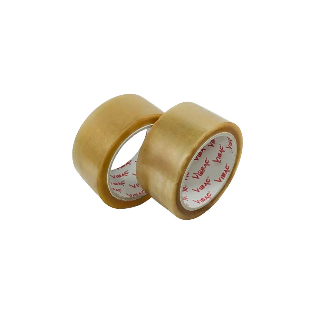 6 x Vibac 500 Solvent Clear Tape 48mm x 66M 28 Micron