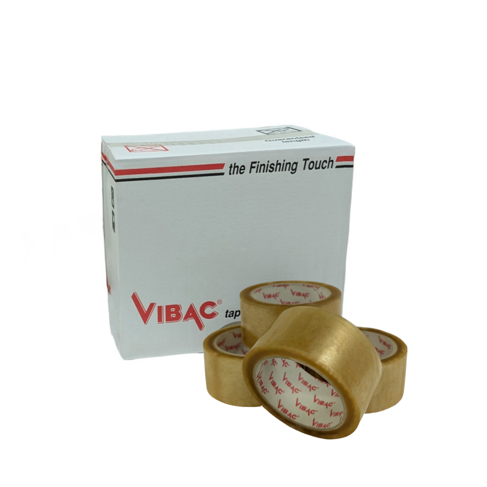 6 x Vibac 700 Clear Vinyl Solvent Tape 48mm x 66M